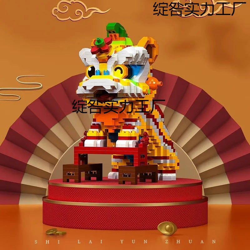 Chinese Ancient Architecture Model Puzzle 3D Taihe Palace Building Block Toy Assembly Scene Three-Dimensional Chinese Style Mortise And Tenon Puzzle - Image 5